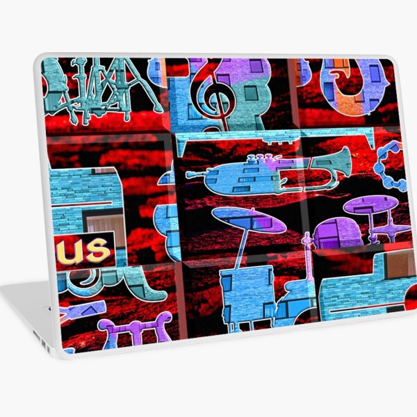 Item preview,  *Intimate Blue Summer Vibes orchestral music instruments kit Painting - Bauhaus music orchestra kit architecture - Ideal gift for musicians*. designed and sold by Ralek.
