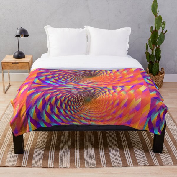 Item preview, Psychedelic Tapestry, Bedroom Wall Decor, Wall Hanging Trippy Tapestry, Trippy Room Decor, Aesthetic Wall Decor, Psychedelic Tapestry designed and sold by TileTango.