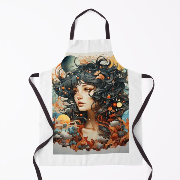 Item preview, Futuristic Ai Digital Woman - celestial woman designed and sold by StarlasShop.