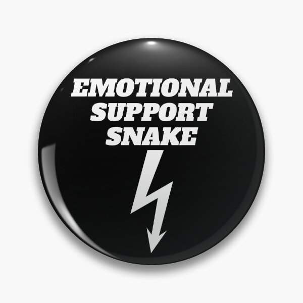 Item preview, Emotional Support Snake designed and sold by Oops! I Printed It.