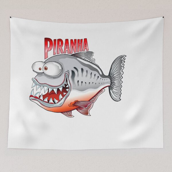 Item preview, Happy Fish - Piranha designed and sold by SnackLab.