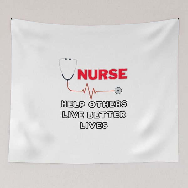 Item preview, nurse messy bun life, help others live better lives designed and sold by ShopULove.