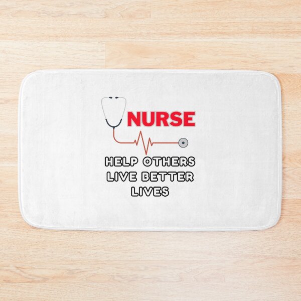 Item preview, nurse messy bun life, help others live better lives designed and sold by ShopULove.