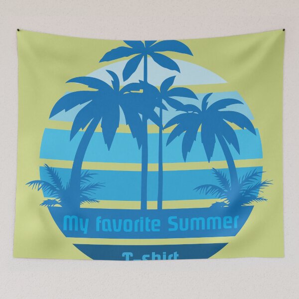 Artikelvorschau, Mein liebstes Sommer-T-Shirt entworfen und verkauft von MayoVinylStore.
