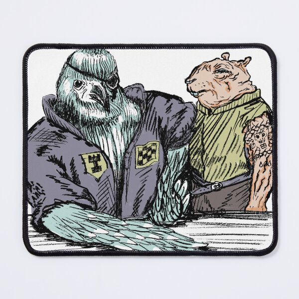 Item preview, Rook and Rat (Colorized) designed and sold by Cole Cramer.