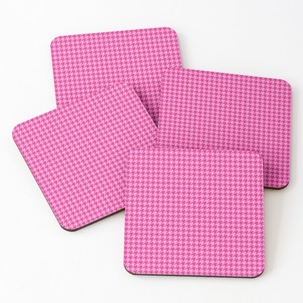 Item preview, Houndstooth Pattern Pink and Magenta designed and sold by tonymagnerart.