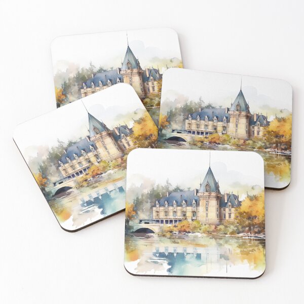 Item preview, French Chateau on the water designed and sold by Rusty Wright.