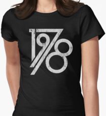 Camiseta entallada para mujer Vintage retro 1978 - 40.a camiseta del cumpleaños