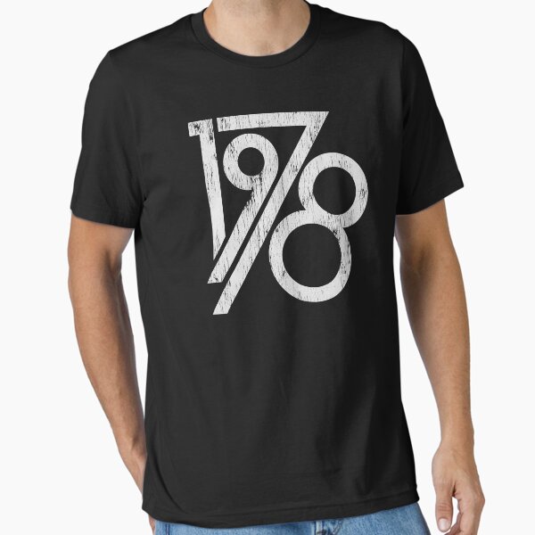 Vista previa del artículo con la obra «Vintage retro 1978 - 40.a camiseta del cumpleaños», diseñado y vendido por hudsonvibes.