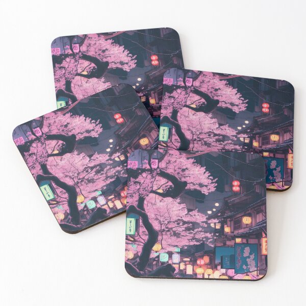 Item preview, Higashiyama Kyoto Beautiful Neon Street designed and sold by AiArtMerch.