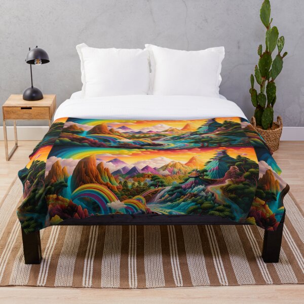 Item preview, Psychedelic Tapestry, Bedroom Wall Decor, Wall Hanging Trippy Tapestry, Trippy Room Decor, Aesthetic Wall Decor, Psychedelic Tapestry designed and sold by TileTango.