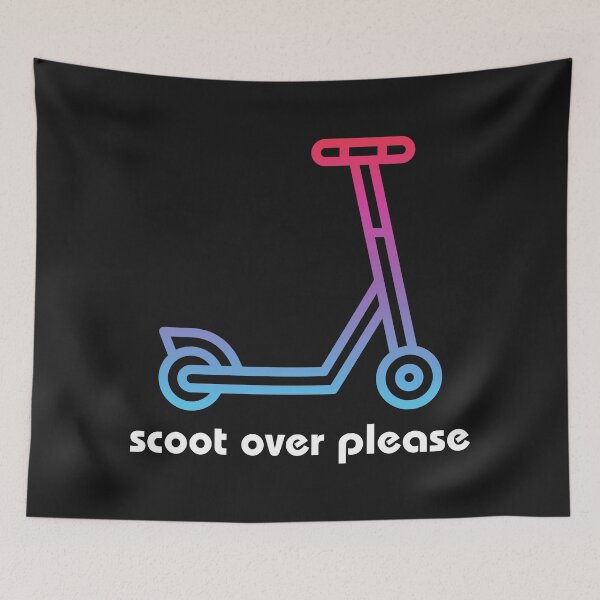 Item preview, Scooter Design Scoot Over Please  designed and sold by CKHorizonDesign.