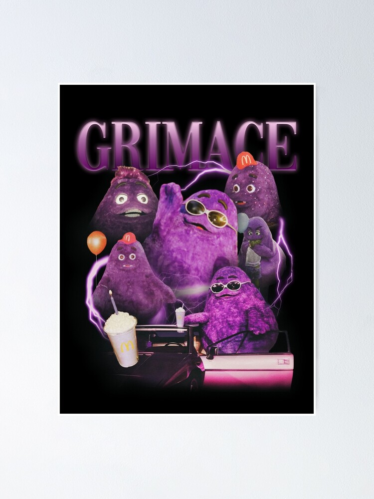 Vintage Grimace Shake Shirt Funny Tik Tok Trend Meme, Grimace