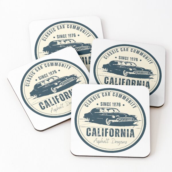 Item preview, Classic Car Asphalt Dragons designed and sold by NIvaTShirt.