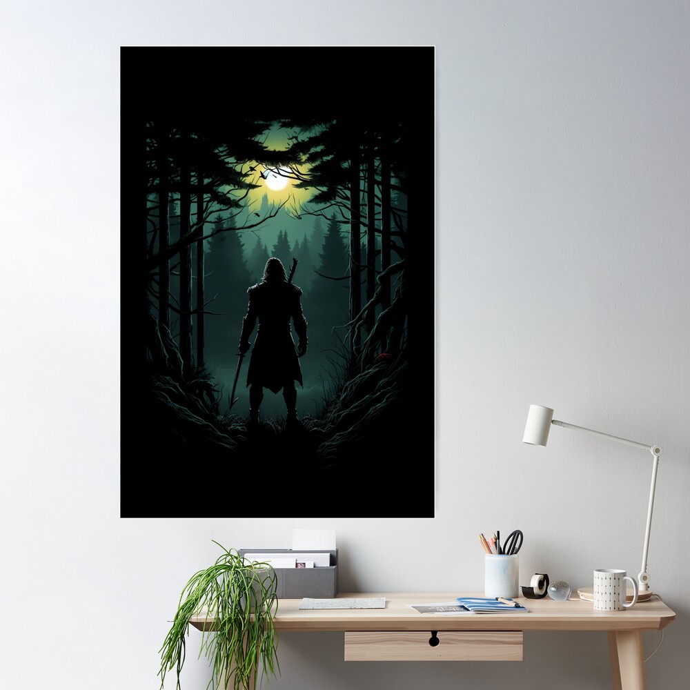 The Witcher 3 Wild Hunt Art Game Block Giant Wall Art Poster