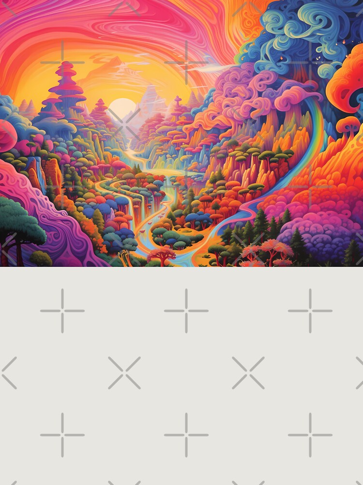 Thumbnail 6 von 6, Premium Oversized Pullover, Psychedelic Tapestry, Bedroom Wall Decor, Wall Hanging Trippy Tapestry, Trippy Room Decor, Aesthetic Wall Decor, Psychedelic Tapestry designt und verkauft von TileTango.