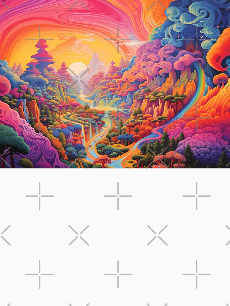 Imagen 6 de 6, Sudadera con capucha con la obra Psychedelic Tapestry, Bedroom Wall Decor, Wall Hanging Trippy Tapestry, Trippy Room Decor, Aesthetic Wall Decor, Psychedelic Tapestry, diseñada y vendida por TileTango.