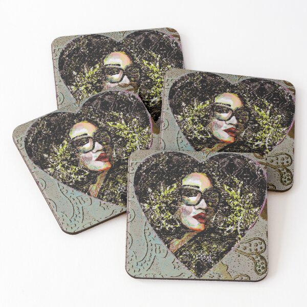 Item preview, Baroque Twin Hearts Portrait Metallic (series 3) designed and sold by amoribella-blue.