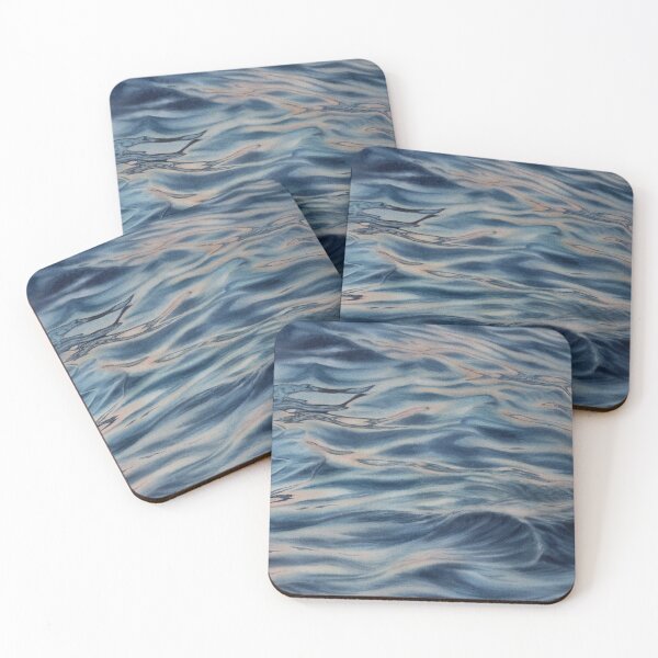 Item preview, Ocean water surface watercolor art designed and sold by Katenaz.
