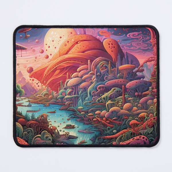 Item preview, Psychedelic Tapestry, Bedroom Wall Decor, Wall Hanging Trippy Tapestry, Trippy Room Decor, Aesthetic Wall Decor, Psychedelic Tapestry designed and sold by TileTango.