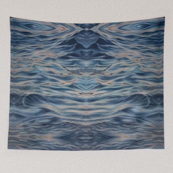 Item preview, Ocean water surface watercolor art designed and sold by Katenaz.