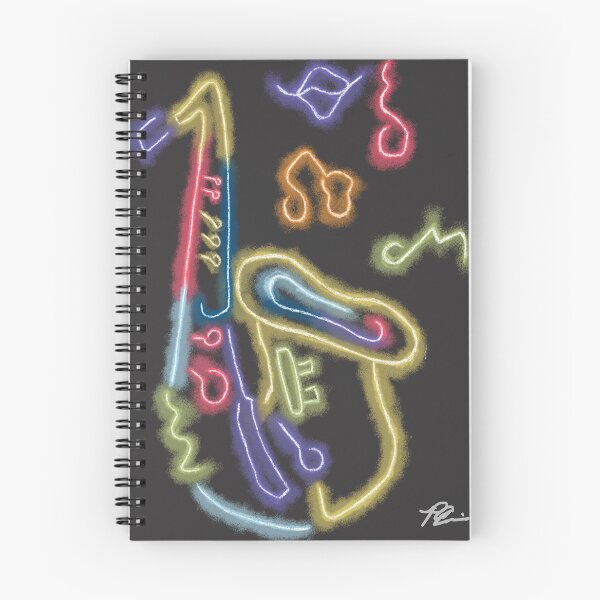 Item preview, grunge saxaphone designed and sold by BubbleTeaInk.