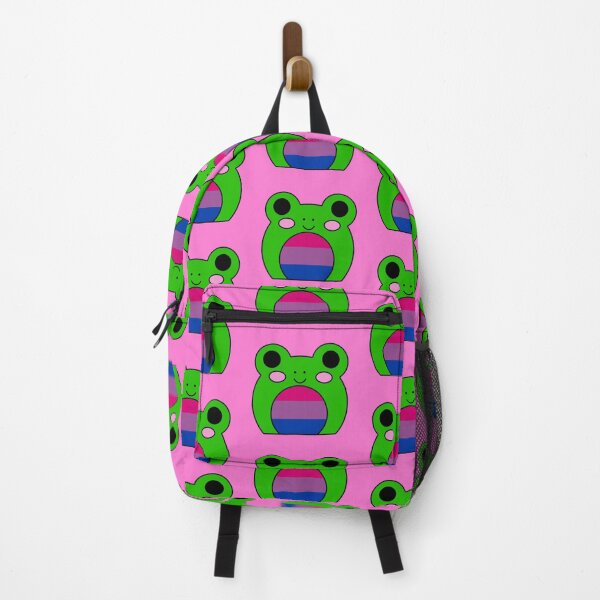 Artikelvorschau, Bisexual flag frog entworfen und verkauft von bookwoof.