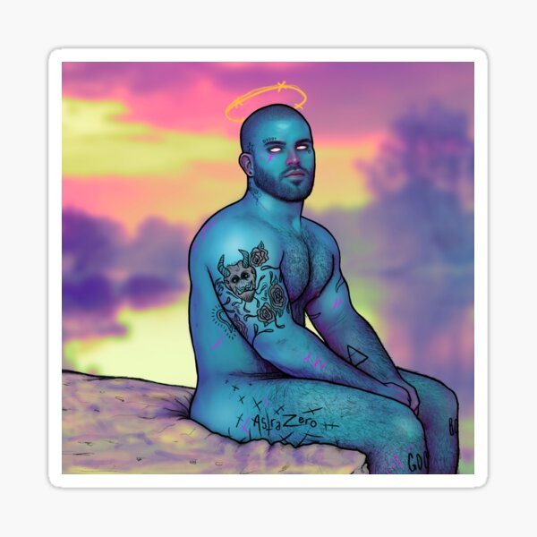 Blue Beef Sticker