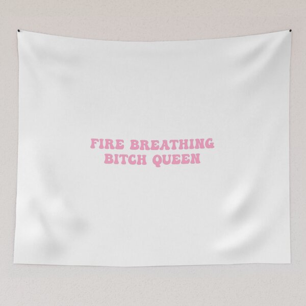 Item preview, Fire Breathing Bitch Queen Throne Of Glass Quote designed and sold by doria-photos.