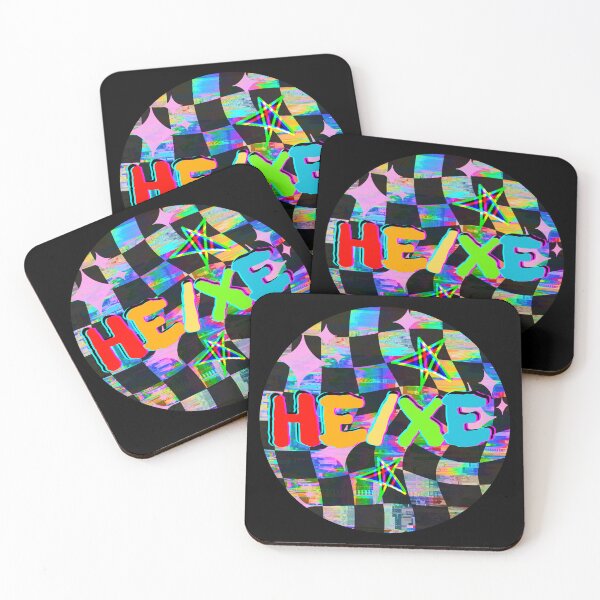 Item preview, Scenecore Pronouns He/Xe Pronoun designed and sold by Furia LGBTQ+ Accessories.