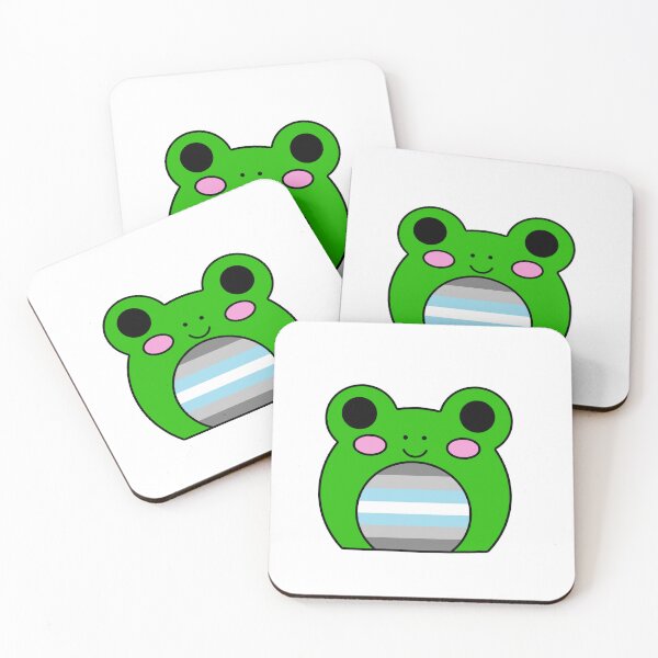 Item preview, Demiboy flag frog designed and sold by bookwoof.