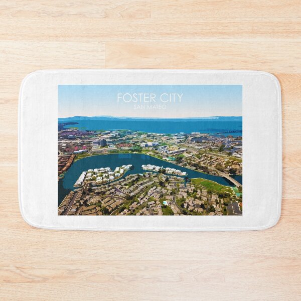 Item preview, Foster City, San Mateo, USA, Print designed and sold by summattodraw.