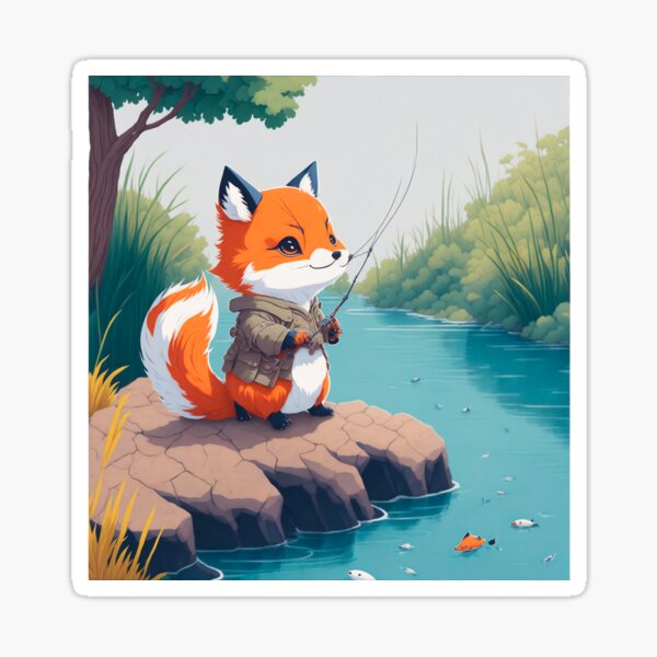 The fishing fox