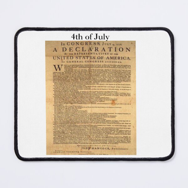 Item preview, Declaration of Independence - 4th of July 1776 designed and sold by SavvySeller.