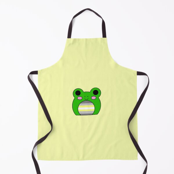Item preview, Demigender flag frog designed and sold by bookwoof.