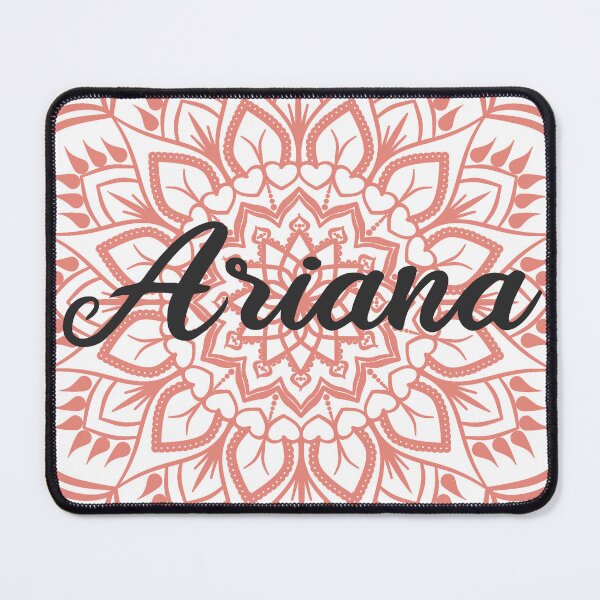 Item preview, Burnt Coral Mandala Personalized Name - Ariana designed and sold by MysticMagpie.