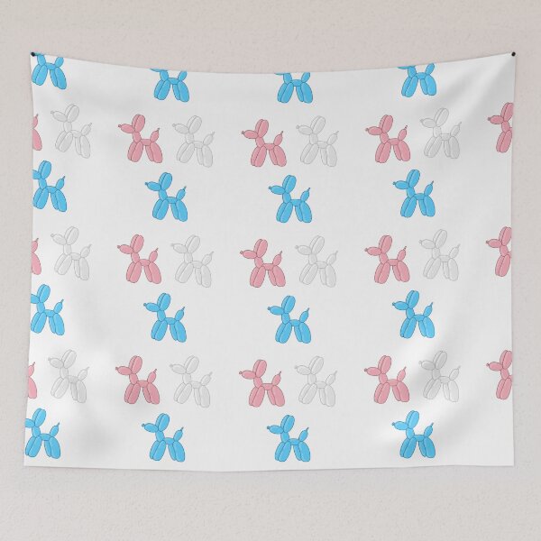 Item preview, Subtle Trans Pride Balloon Animals Pack Cute designed and sold by TheEclecticKat.