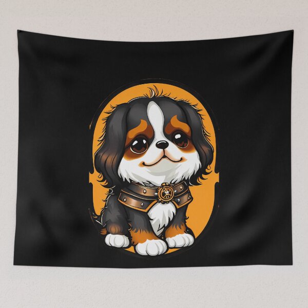Item preview, Adorable Cavalier King Charles Spaniel Dog designed and sold by Mechanical-Artt.