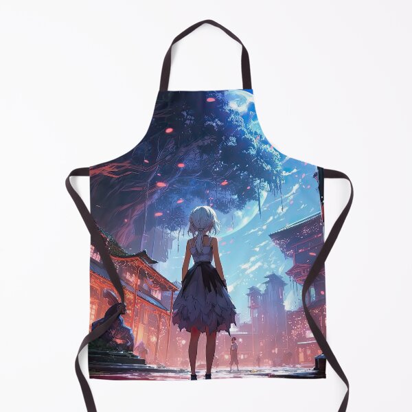 Item preview, Anime digital scene and space moon. designed and sold by iguananick.