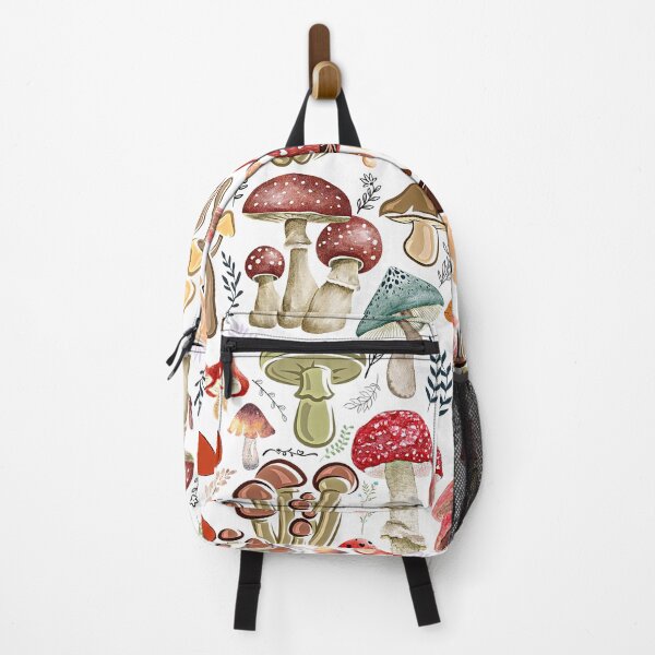 Item preview, Mushroom Pattern Botanical Shrooms designed and sold by ArtThrobDesigns.