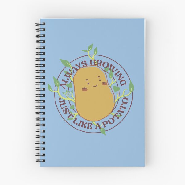 Item preview, Always Growing Just Like a Potato Blue by Tobe Fonseca designed and sold by Tobe Fonseca®.