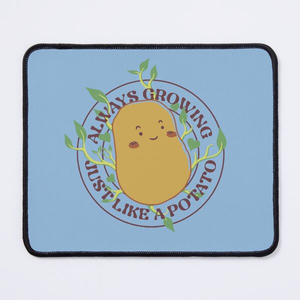 Item preview, Always Growing Just Like a Potato Blue by Tobe Fonseca designed and sold by Tobe Fonseca®.