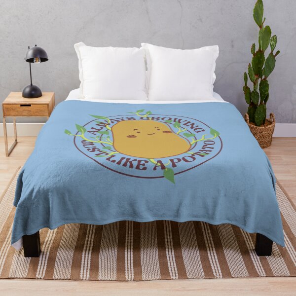 Item preview, Always Growing Just Like a Potato Blue by Tobe Fonseca designed and sold by Tobe Fonseca®.