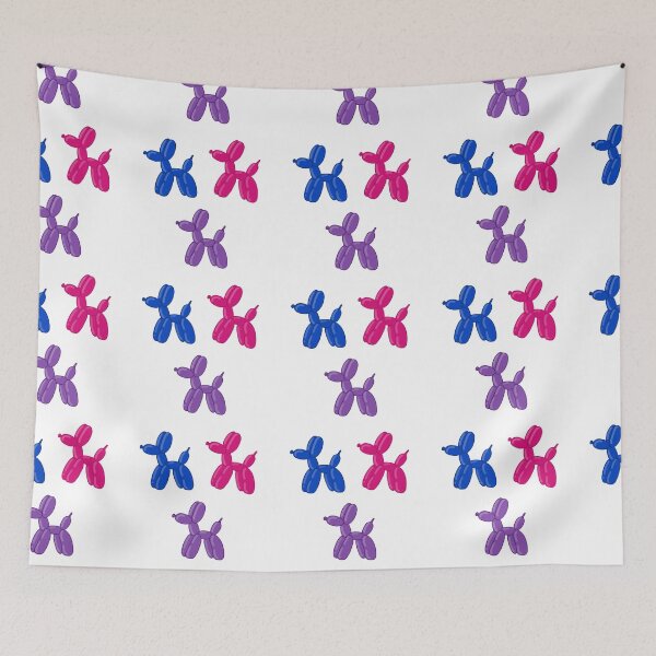 Item preview, Subtle Bi Pride Balloon Animals Pack Cute designed and sold by TheEclecticKat.