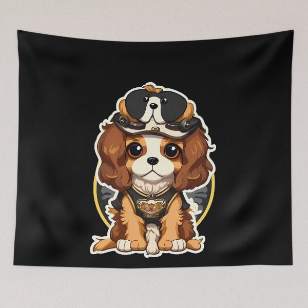 Item preview, Graceful and Gentle - Cavalier King Charles Spaniel Dog designed and sold by Mechanical-Artt.