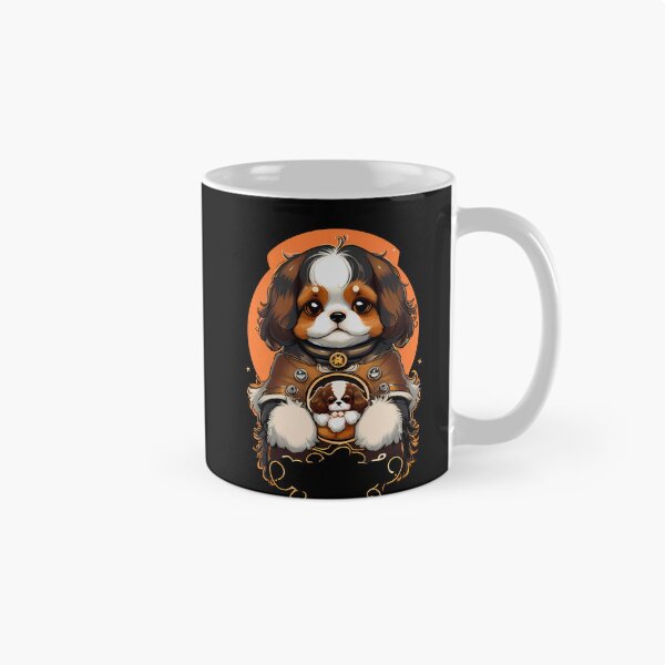 Item preview, Lovable Fluffball - Cavalier King Charles Spaniel Dog designed and sold by Mechanical-Artt.