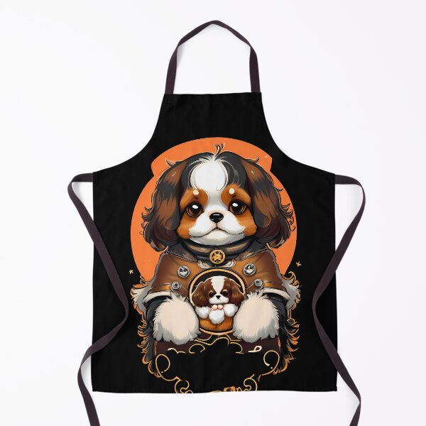 Item preview, Lovable Fluffball - Cavalier King Charles Spaniel Dog designed and sold by Mechanical-Artt.