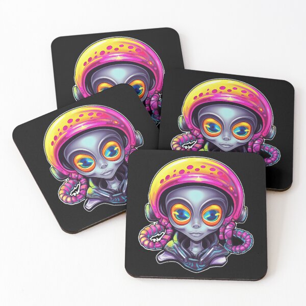 Item preview, Grey Alien Rider With Helmet Gear designed and sold by SubtleSplit.