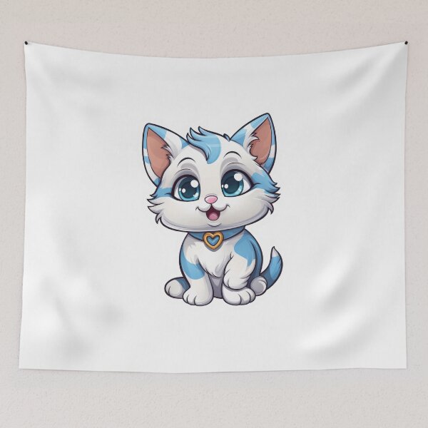 Item preview, Funny kitty designed and sold by Maketutika.