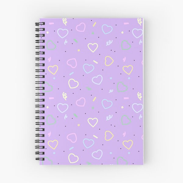 Item preview, Confetti Hearts Violet designed and sold by ComfyMouse.